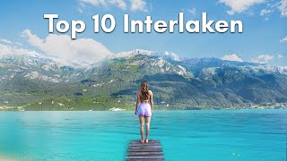 Interlaken Travel Guide  10 Experiences YOU MUST DO in 2024 [upl. by Zoarah]