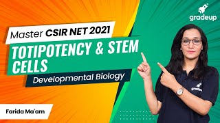 CSIR NET Master Series  Developmental Biology  Totipotency and Stem Cells  Farida Ma’am [upl. by Wane880]