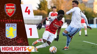 Highlights Arsenal Fc vs Aston Villa U21 Premier League 2 ⚽What a Game🔥 [upl. by Adao]