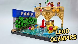 EASY LEGO Flowing Water Technique [upl. by Noremak295]