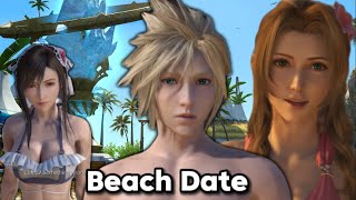 Cloud Tifa and Aerith have a beach date in Eorzea [upl. by Tihor]