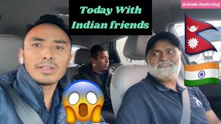 My First Vlog viral 😱 with Indian friends Buda budi Vlog [upl. by Indira]