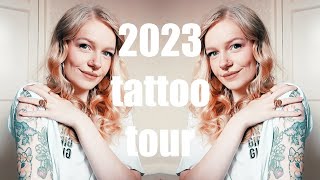 My 2023 tattoo tour [upl. by Maretz]