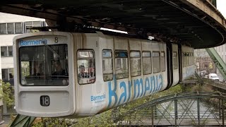 Wuppertaler Schwebebahn  OberbarmenVohwinkel [upl. by Lorne875]