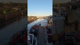 Passing Kiel Canal [upl. by Ardnekat746]