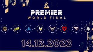 RU BLAST Premier World Final 2023  Day 2 [upl. by Phippen]