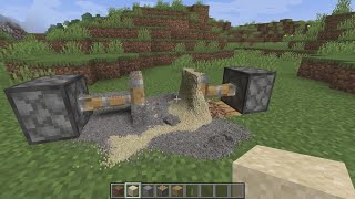 Gravel and Sand  Utmost Realistic Minecraft [upl. by Hulbig956]