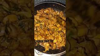 Chicken liver fry cooking YouTube [upl. by Eltsryk558]