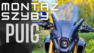 Montaż szyby Puig do mt 09 SP 2022 Motovlog 15 [upl. by Nayek]