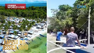 Seaweed farmers sa Balabac Palawan pinaputukan ng mga armadong lalaki  Kapuso Mo Jessica Soho [upl. by Pentheas985]