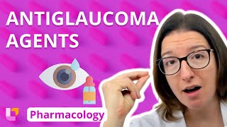 Antiglaucoma Agents  Pharmacology  Nervous System  LevelUpRN [upl. by Artemla]