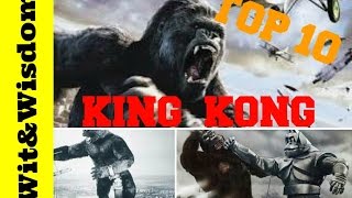 King Kong Movies Top 10 Of All Times [upl. by Noloc]