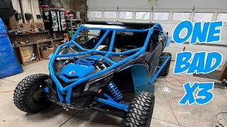 2018 Can Am Maverick X3 XRC Custom Exo Style Cage Build [upl. by Nanni]