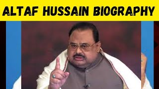 Altaf Hussain  Altaf hussain Biography  Zar Tv [upl. by Hammel]