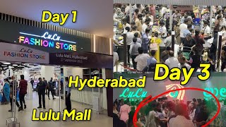 300 Crore Ka Lulu Mall Hyderabad Pehle Din Ka Haal Aur Ab Teesre Din Ka Manzar M A Yousuf Ali [upl. by Oremodlab]