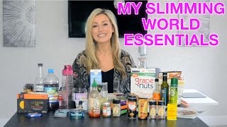 MY SLIMMING WORLD ESSENTIALS [upl. by Oiciruam265]