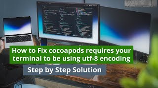 How to Fix cocoapods requires your terminal to be using utf8 encoding  Step by Step Solution [upl. by Jemy]