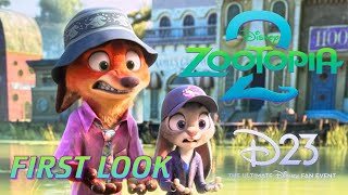 Zootopia 2 First Look • D23 2024 [upl. by Bonneau708]