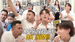 PERDANA DK IKON MAKAN NASI GORENG GEROBAKANNAGITA NGAKAK SE GEROBAK MAU DIBORONG KE KOREA [upl. by Enylodnewg]