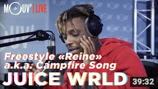 Juice WRLD freestyle sur quotReinequot de Dadju  quotCampfire Songquot official [upl. by Lebasi]