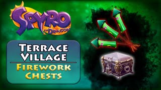 Terrace Village  Firework Chests  Spyro Reignited Trilogy [upl. by Alios]