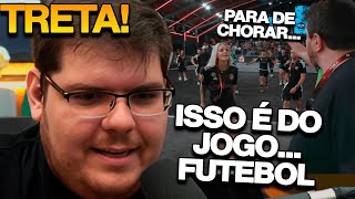 CASIMIRO COMENTA SOBRE TRETA DO GAULES NA KINGS LEAGUE [upl. by Nilloc748]