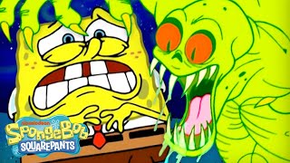 SpongeBob’s SCARIEST Moments Ever 😱  60 Minute Compilation  SpongeBobOfficial [upl. by Enilreug512]