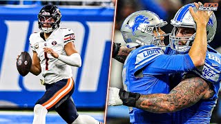 Reaction Bears blow 4thquarter lead collapse in 3126 loss to Lions  2023 Bears postgame [upl. by Sulohcin]