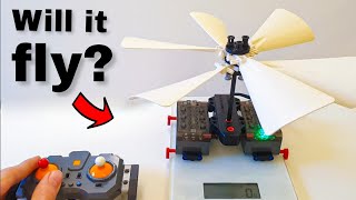 Testing Lego Technic propellers Will they fly [upl. by Halyk]