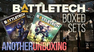 ANOTHER UNBOXING  BattleTech A Game of Armored Combat and Clan Invasion boxes by Catalyst Game … [upl. by Morrell]