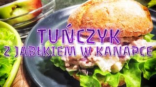 Tuńczyk z jabłkiem w kanapce 🐟🐟 PRZEPIS na sandwicha [upl. by Naujid540]