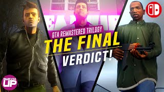 GTA Remastered Trilogy Nintendo Switch Review [upl. by Zedekiah]