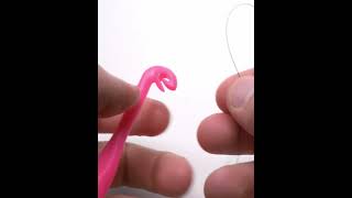 How to use loop tyer tool Tie perfect small loop using RingersSensas tool for feederfloat fishing [upl. by Leirea]