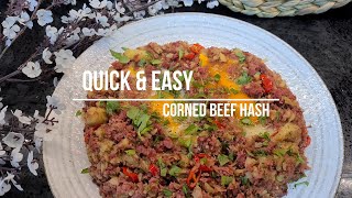 Breakfast ideas Corned Beef Hash  Quick amp Easy Breakfast Recipe  Learn with perfiqeats [upl. by Carder]