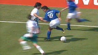 Nessun giocatore ha eguagliato la classe di Roberto Baggio [upl. by Eidissac]