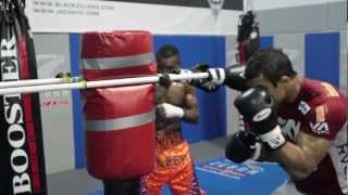 quotEl Chacalquot Guillermo Rigondeaux vs Nonito Donaire Training Highlights [upl. by Leuams942]