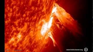 Compilation des plus belles éruptions solaires du cycle 24 the best of  images NASA  Video Vax [upl. by Boser]