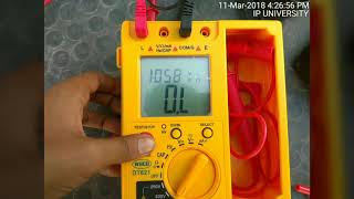 Simple MEGGER test for 4 core cable to locate insulation fault [upl. by Rabkin855]