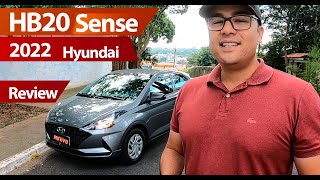 Novo HB20 Sense 2022 Tudo sobre a versão mais barata do Hyundai Review completo  Vale a pena [upl. by Farika582]