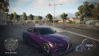 Need for Speed Unbound  Alfa Romeo Giulia Quadrifoglio PS5 4K60FPS HDR [upl. by Millicent514]