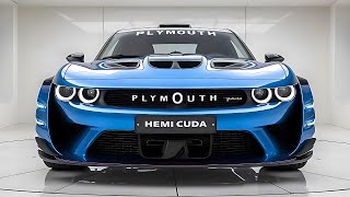 quot2025 Plymouth Hemi Cuda The Legendary Muscle Car Returns with 750 HPquot [upl. by Ulrich]