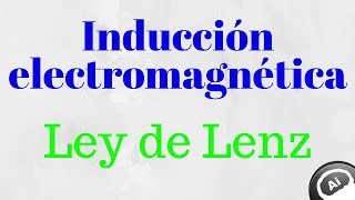 Ley de Lenz inducción electromagnética [upl. by Lock]