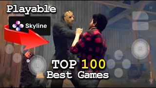 Skyline Android Emulator  Top 100 Perfectly Playable Games [upl. by Aikcin]