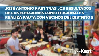 José Antonio Kast realiza pauta con vecinos del Distrito 9 [upl. by Aylatan]