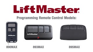 How To Program Your Liftmaster Garage Door Opener Remote and Keypad [upl. by Arriaes]