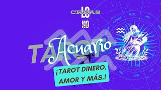 ACUARIO HOY ♒ APROVECHALO AL MAXIMO ♤ MENSAJE DINERO AMOR Y TRABAJO [upl. by Pega261]