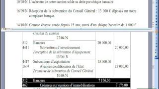 162 Produits et charges exceptionnels Application 1 [upl. by Gib]