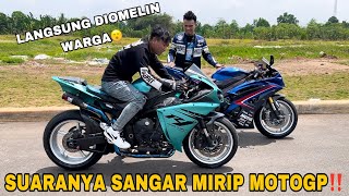 GILA SUARA YAMAHA R1 PASANG LAUNCH CONTROL‼️ADU SUARA YAMAHA R1 DAN R6 [upl. by Lledroc]