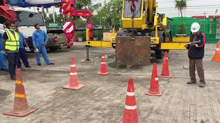 Mobile Crane Operator Practical Exam [upl. by Beedon]