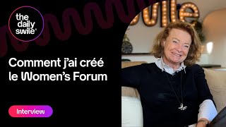 Interview  Aude de Thuin la serial entrepreneuse créatrice du Womens forum [upl. by Narret]